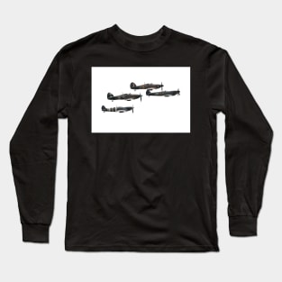 BBMF Flight - High Key Long Sleeve T-Shirt